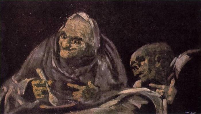Francisco de Goya Two Women Eating